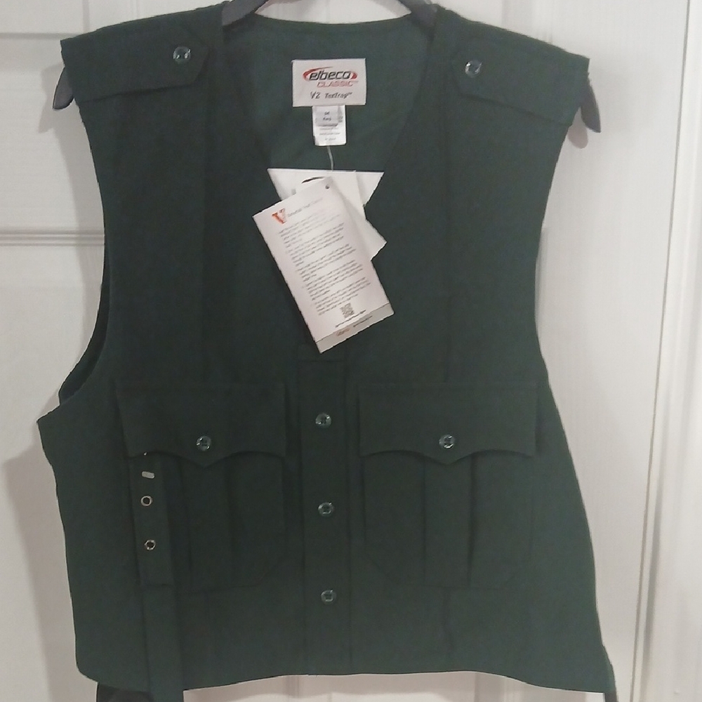 Eberjey Forest Green Sleeveless Utility Vest